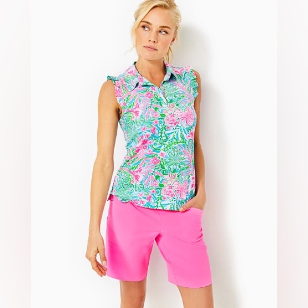 Lily Pulitzer Havana Pink Reid Short UPF50